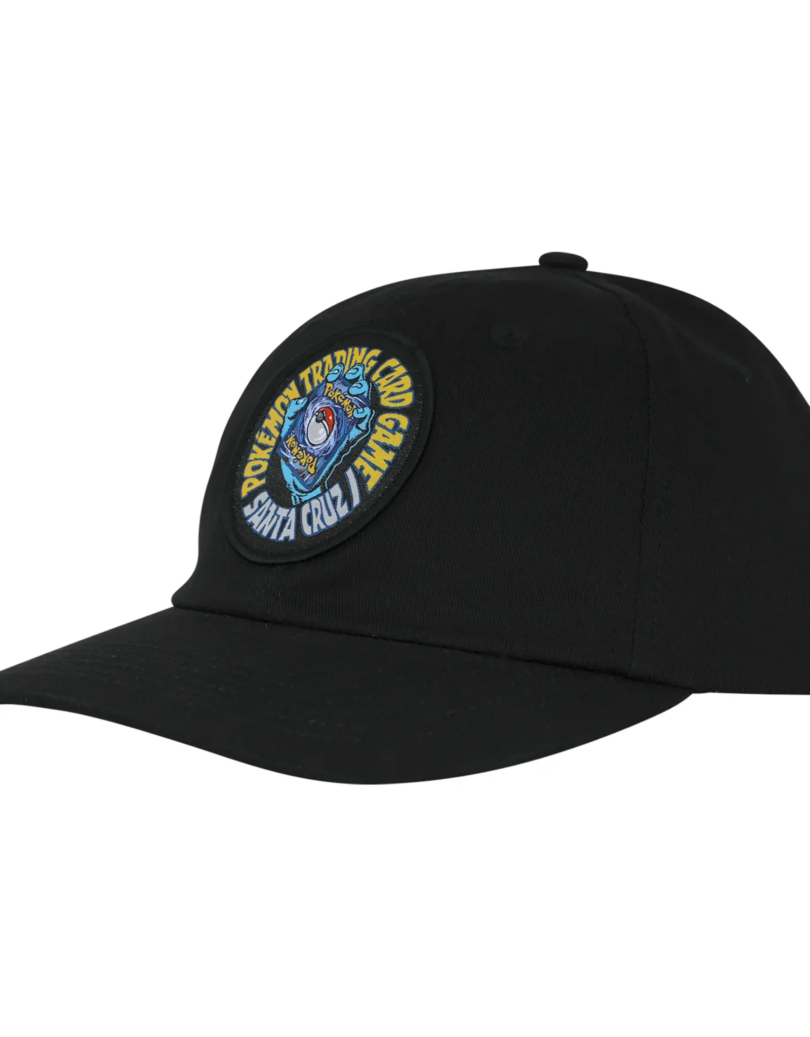 SANTA CRUZ Pokemon TCG Hand Snapback Hat - Black