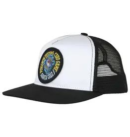 SANTA CRUZ Pokemon TCG Hand Mesh Trucker Hat - White / Black