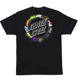 SANTA CRUZ Pokemon Power Dot Heavyweight T-Shirt - Black