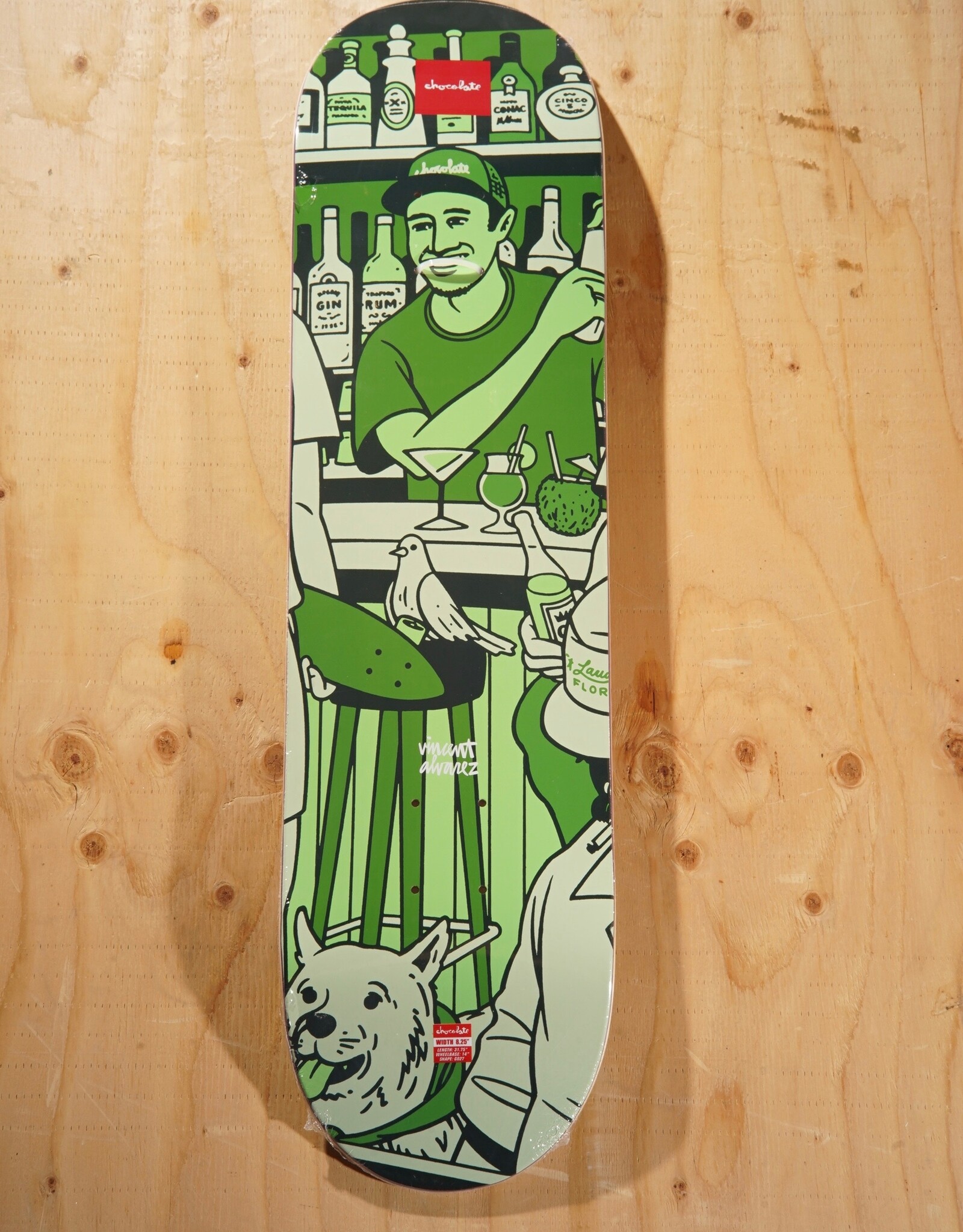 CHOCOLATE Alvarez Bar Series III Deck - 8.25