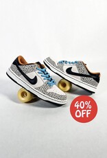 NIKE SB OLYMPIC SAFARI DUNK LOW PHANTOM BLACK / BLACK MONARCH (PS) PRESCHOOL