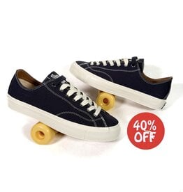 LAST RESORT AB VM003 Low Canvas - Ebony / White
