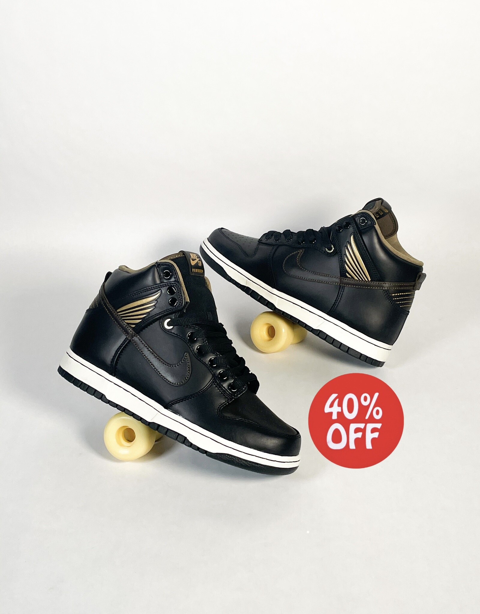NIKE SB DUNK HIGH OG QS BLACK/BLACK-METALLIC GOLD