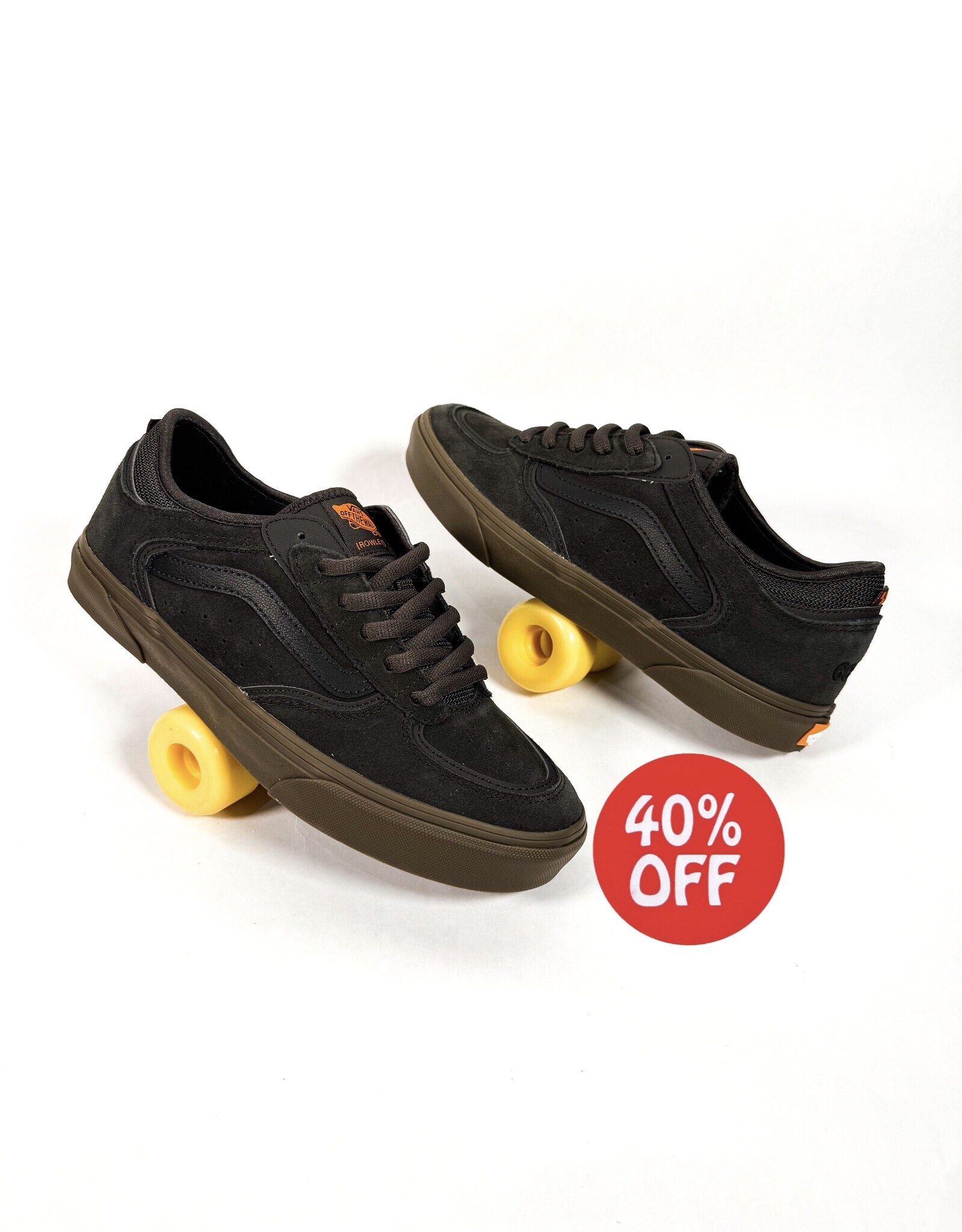 VANS Skate Rowley - Fade Black / Gum