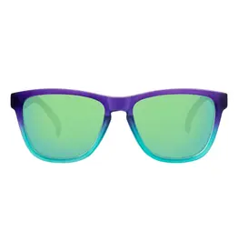 Cassette Optics Easy Livin' Polarized - Purple Seafoam Fade / Green Mirror Lens