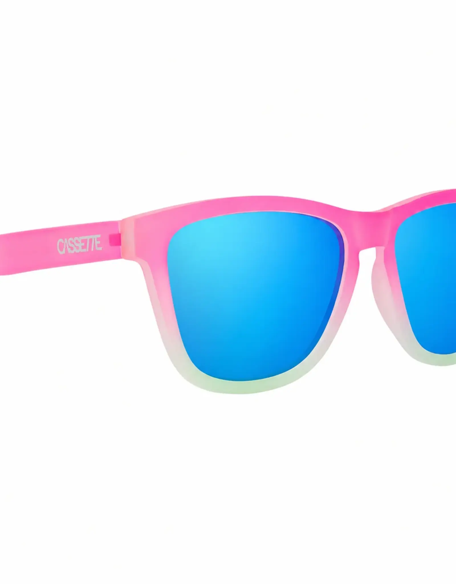 Cassette Optics Easy Livin' Polarized - Beach Pink / Blue Mirror Lens
