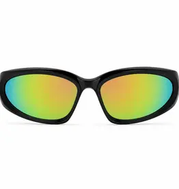 Cassette Optics Limewire - Black / Iridescent Mirror Lens
