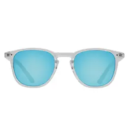 Cassette Optics Standard - Clear / Sky Blue Mirror Lens