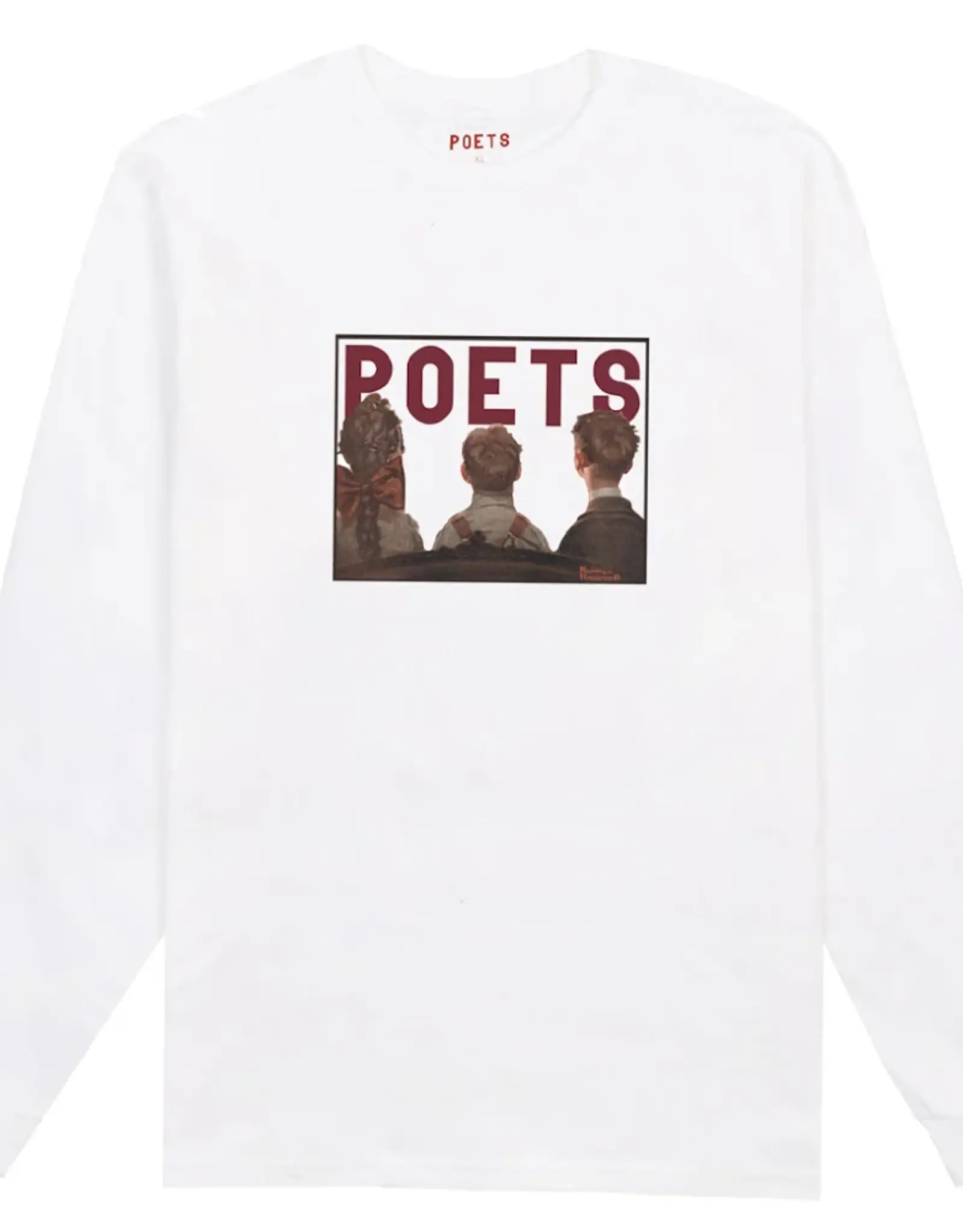 POETS Awe Longsleeve Tee - White