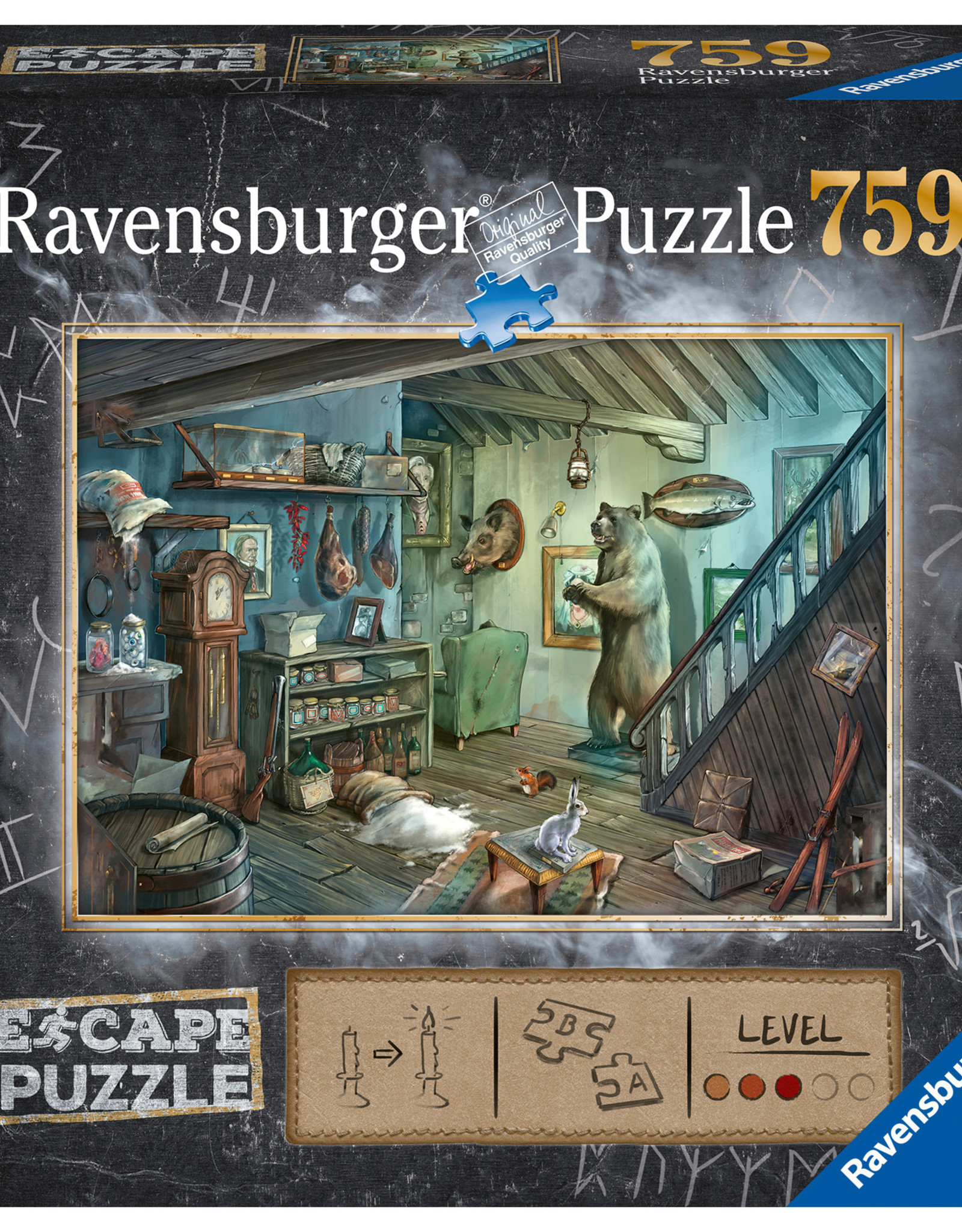 Ravensburger Forbidden Basement 759pc Escape Puzzle