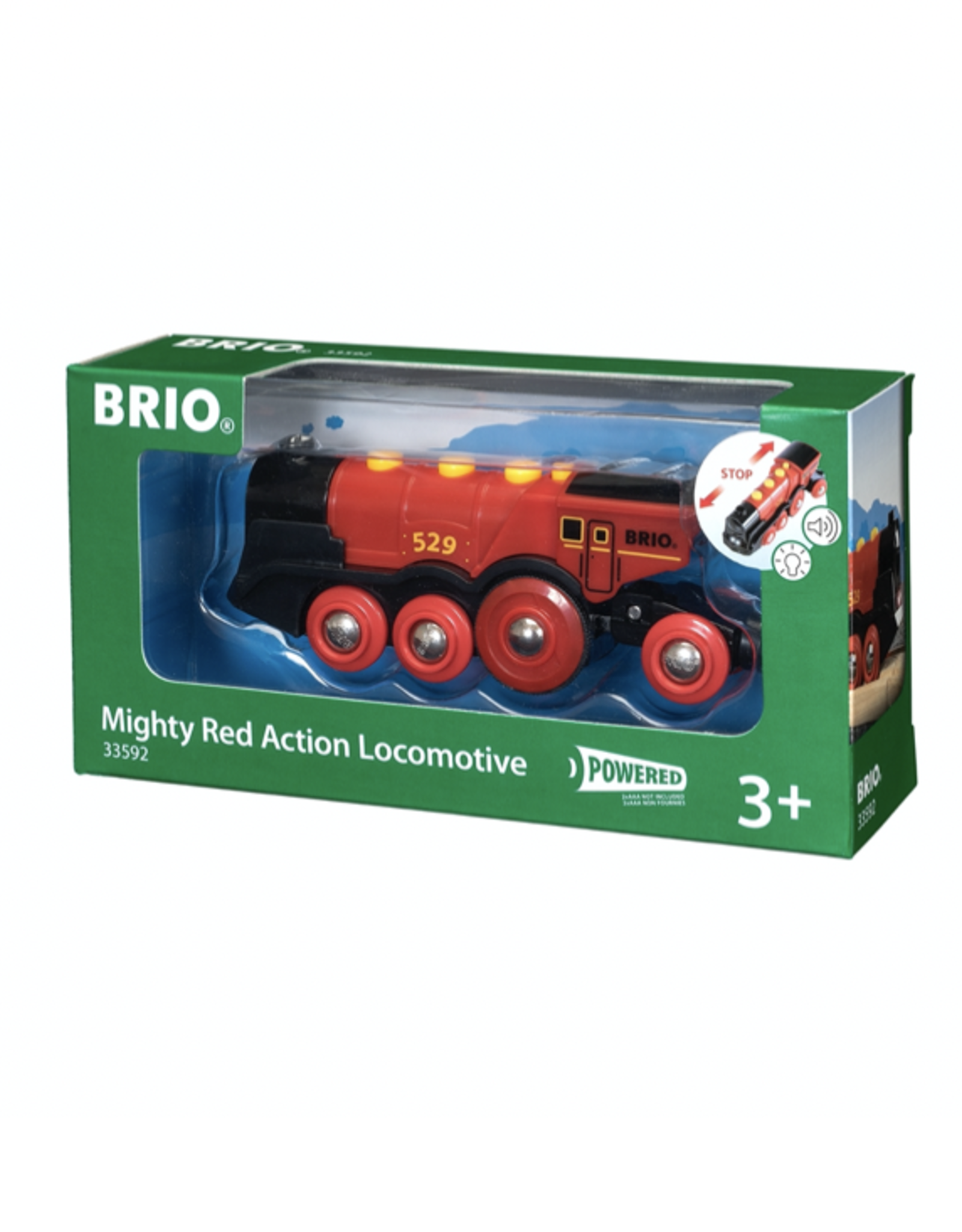 Brio Brio - Mighty Red Action Locomotive
