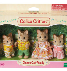 Calico Critters CC Sandy Cat Family