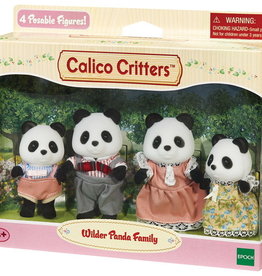Calico Critters CC Wilder Panda Bear Family