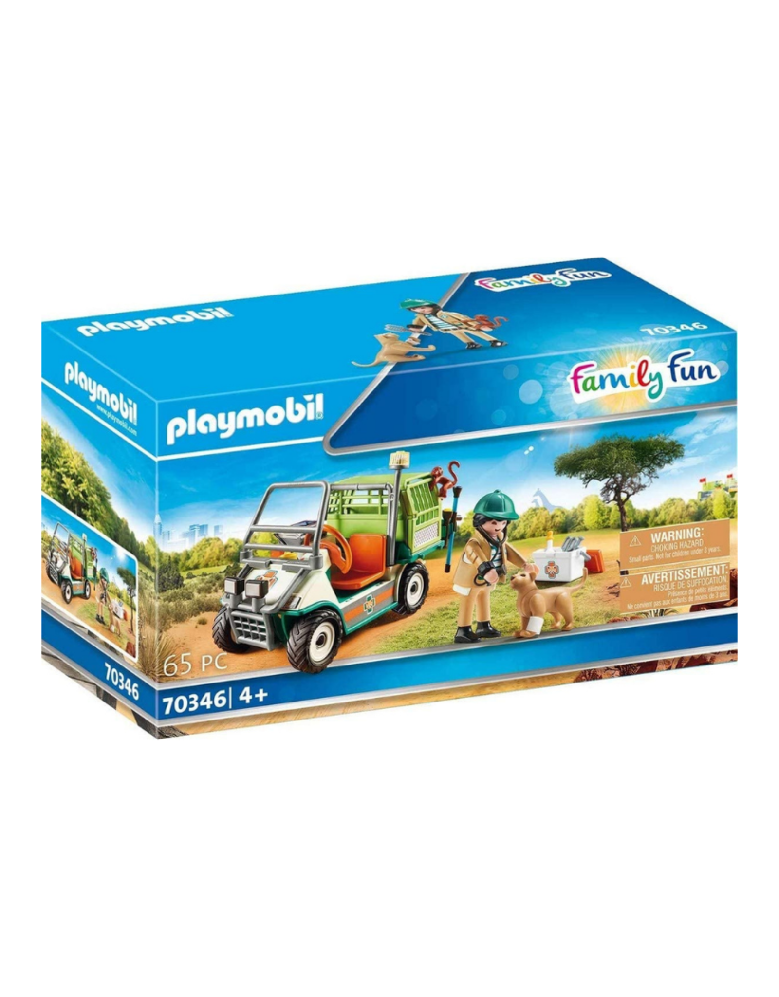 Playmobil PM - Zoo Vet with Medical Cart