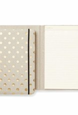 Kate Spade Kate Spade Notepad folio - Lin à pois dorés