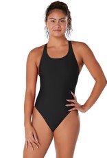 Speedo Eco Solid Female Suits Black