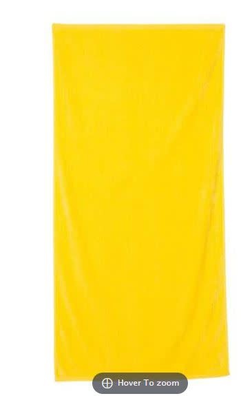 Summer League Velour Beach Towel