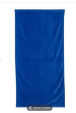 Summer League Velour Beach Towel
