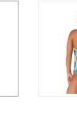 SPEEDO Speedo Cyclone Swirl  Female Green/Blue