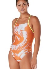 SPEEDO Powhatan ymca Speedo Cyclone  Swirl Female (Orange)