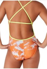SPEEDO Powhatan ymca Speedo Cyclone  Swirl Female (Orange)