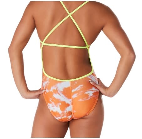 SPEEDO Powhatan ymca Speedo Cyclone  Swirl Female (Orange)