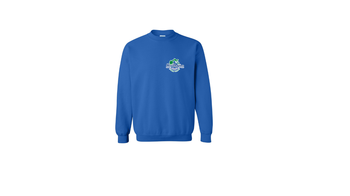 Gildan Magnolia Green Crew Neck  Sweatshirt