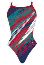 Dolfin Woodland Ponds Dolfin Sublimated  Female Red Teal White