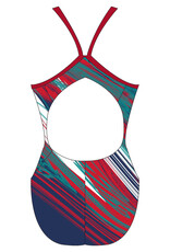 Dolfin Woodland Ponds Dolfin Sublimated  Female Red Teal White