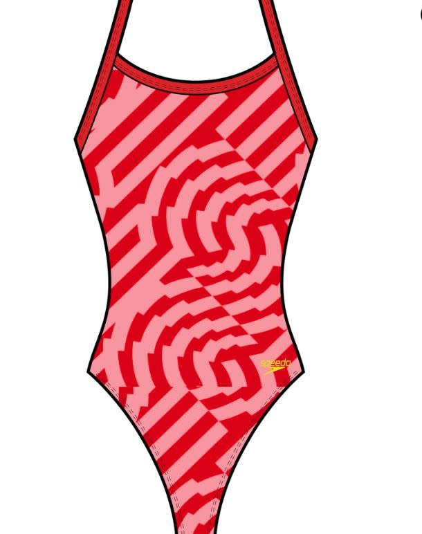 SPEEDO Lakeside Speedo Female Flyback  ST Vortex Maze