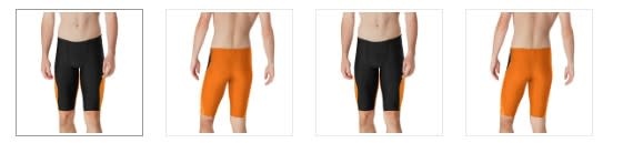 Powhatan Y and Tarrington Speedo Eco Prolt Splice Jammer (Team Orange)