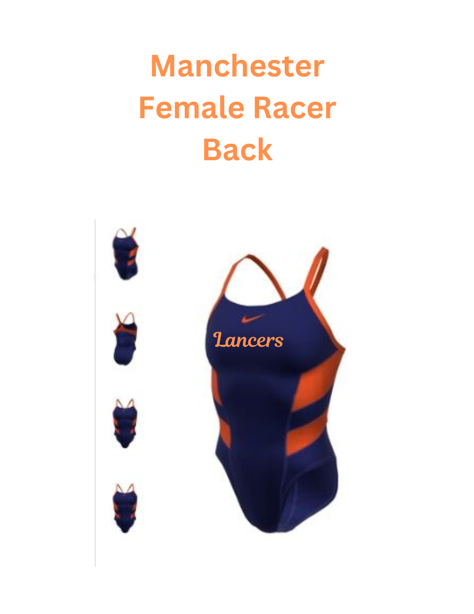 Nike Swim Manchester High Female Colorblock  (Required)