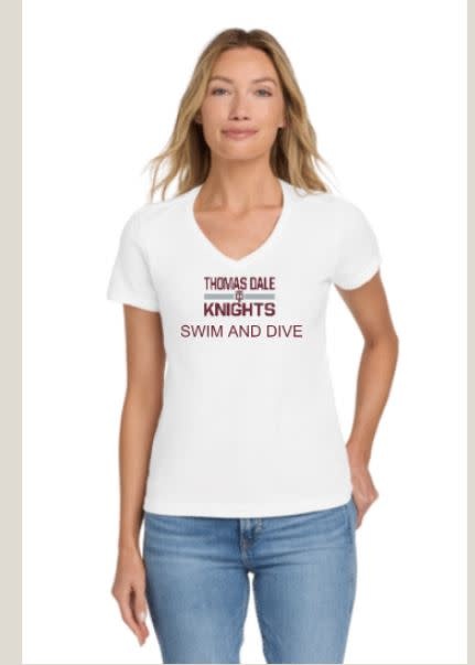 Thomas Dale Mom V-Neck T-Shirts