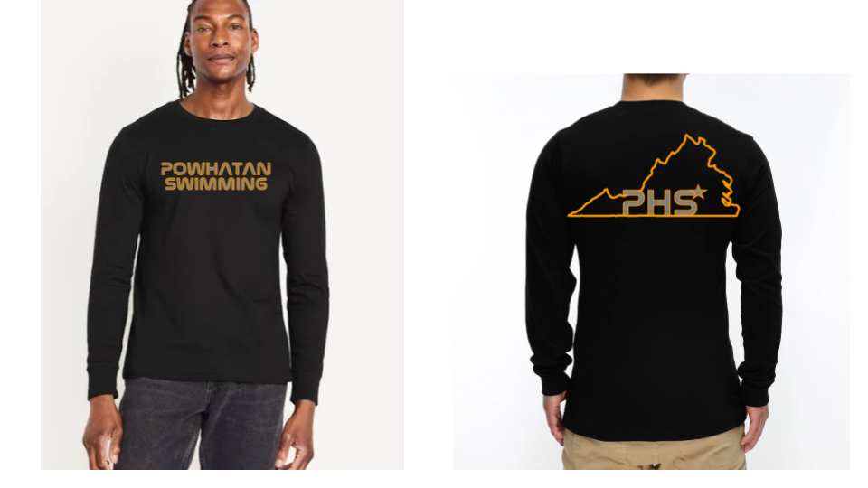 Powhatan High School Long  Sleeve T-Shirt