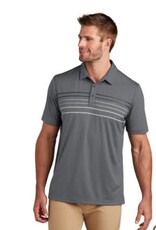 TravisMathew Men's Performance  Striped  Polo