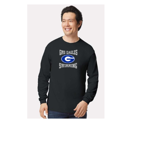 Goochland Middle School Swimming Long Sleeved T-Shirt
