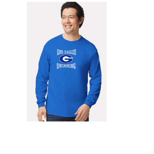 Goochland Middle School Swimming Long Sleeved T-Shirt