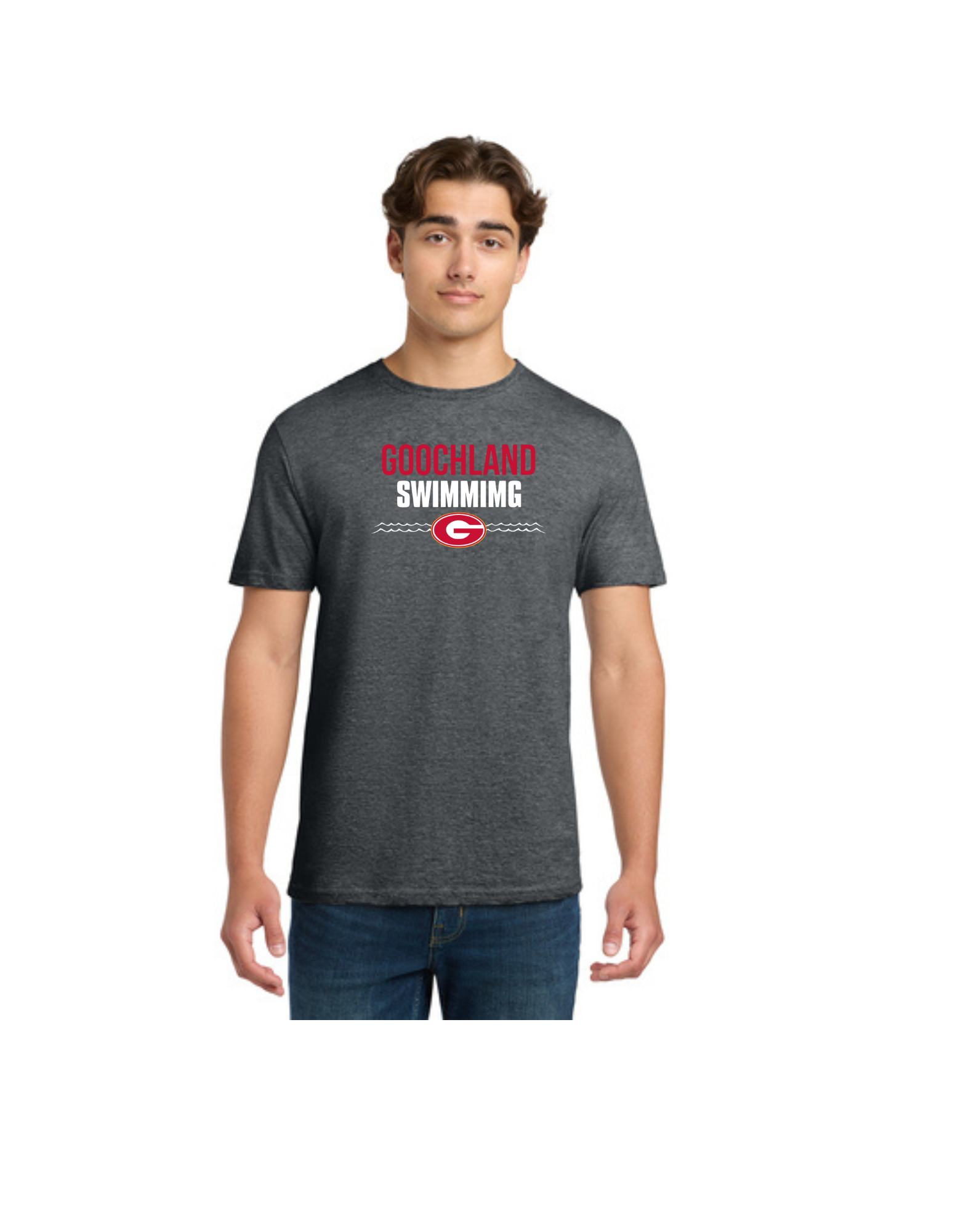 Goochland High School Swimming Short Sleeved Tee