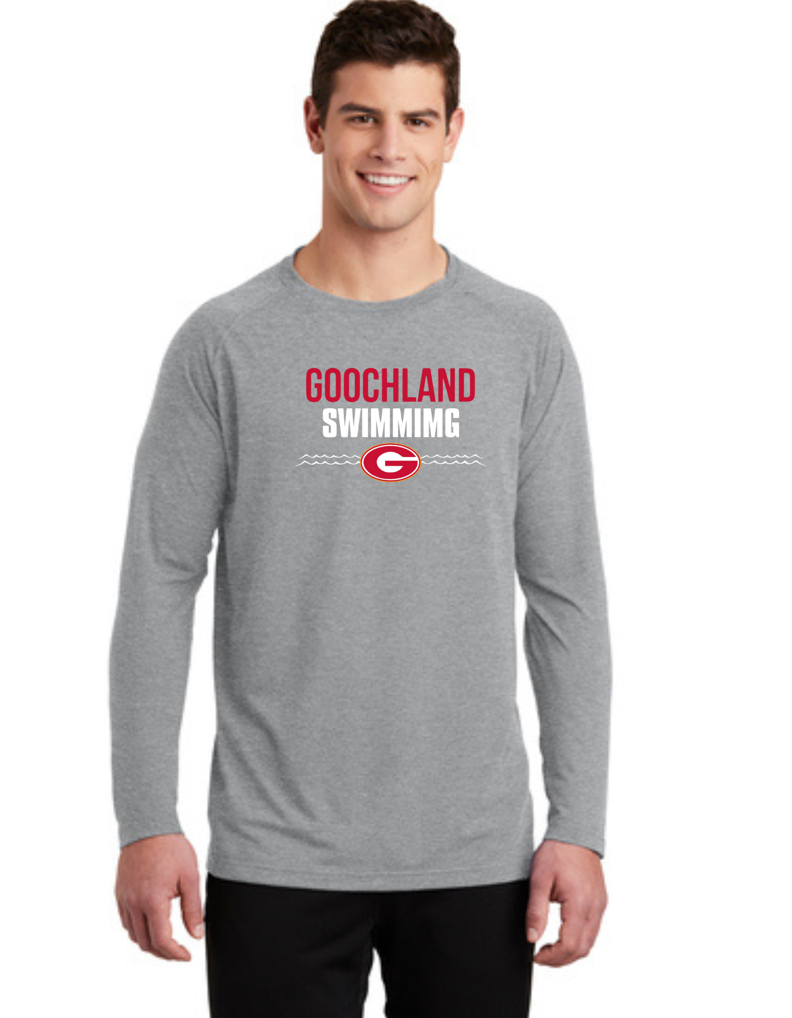 Goochland High School Swimming Long Sleeved Tee