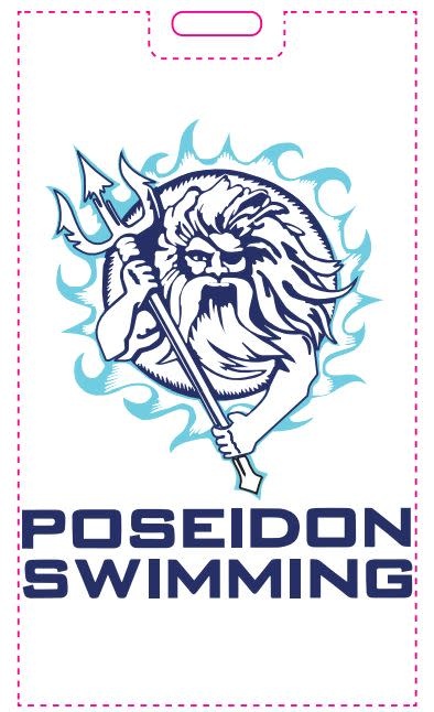 Poseidon Bag Tag