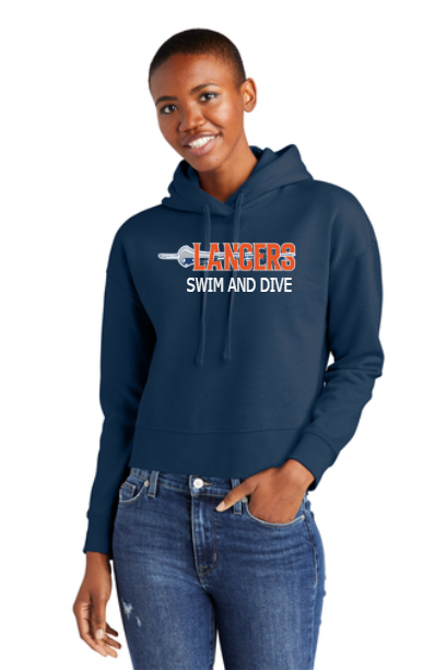 Manchester Female Crop  Team  Sweatshirt
