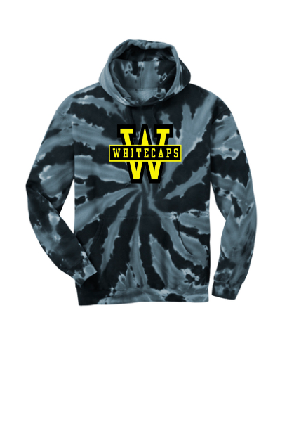 Wellesley Tie-Dye Hooded Sweatshirt