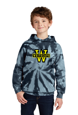 Wellesley Tie-Dye Hooded Sweatshirt