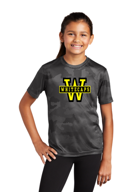 Wellesley Youth Performance T-Shirt White or Grey