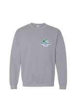 Gildan Magnolia Green Crew Neck  Sweatshirt