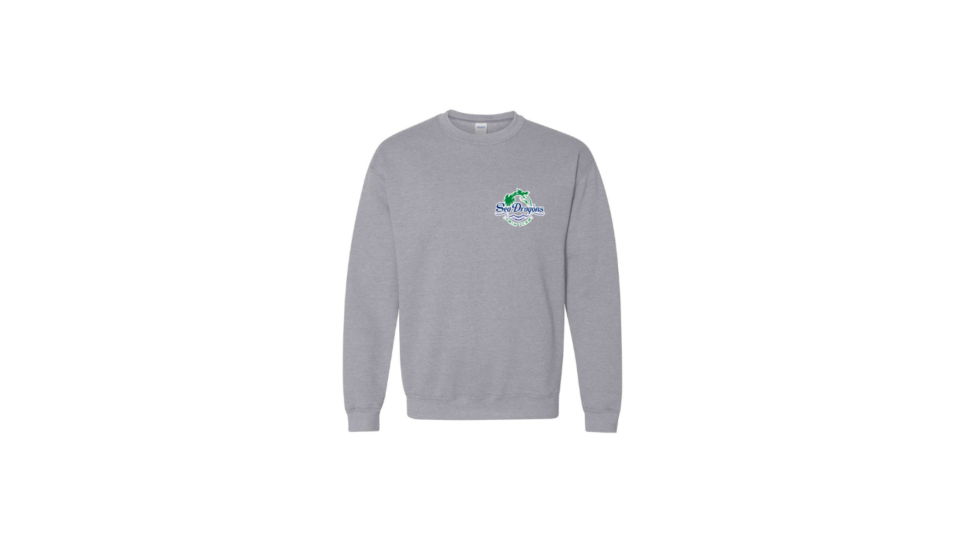 Gildan Magnolia Green Crew Neck  Sweatshirt
