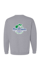 Gildan Magnolia Green Crew Neck  Sweatshirt