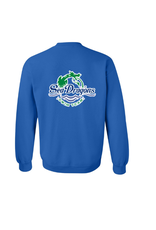 Gildan Magnolia Green Crew Neck  Sweatshirt