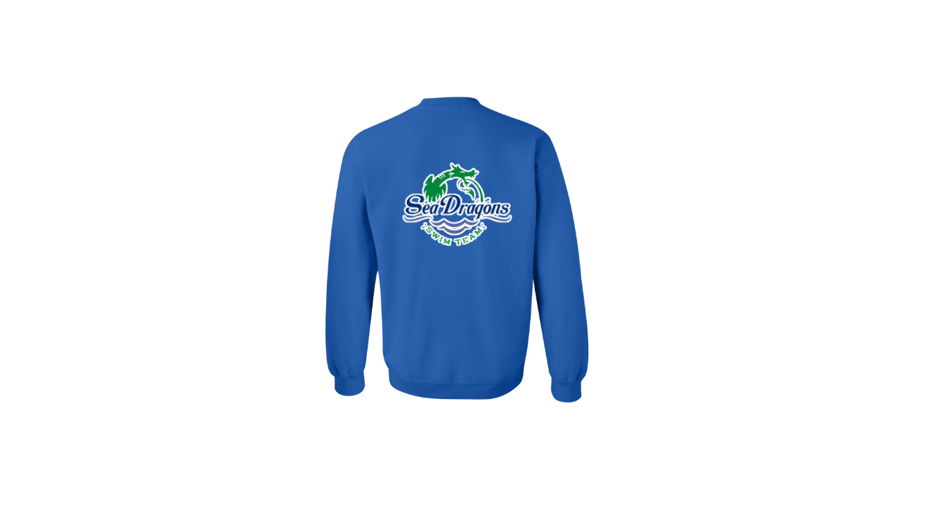 Gildan Magnolia Green Crew Neck  Sweatshirt