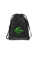 Magnolia Green Drawstring Bag